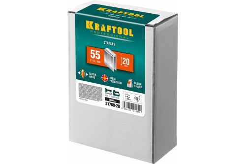 Скобы тип 55 KRAFTOOL 31789-20