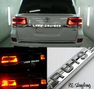 Накладка на крышку багажника, LED, 2 режима света для Land Cruiser 200