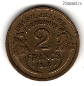 Франция 2 франка 1938