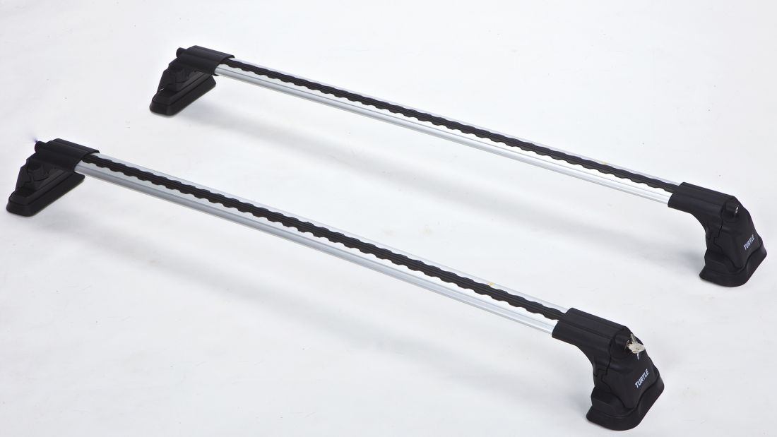 Багажник Air 3 Premium на крышу в штатные места SILVER