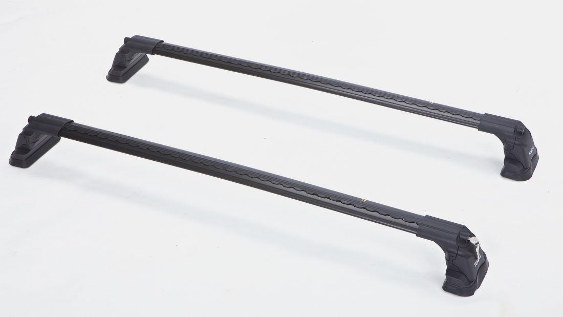 Багажник Air 3 Premium на крышу в штатные места BLACK