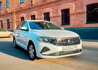 Прокат авто Volkswagen Polo 2021 г белого цвета