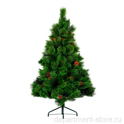 Новогодняя сосна с шишками (пушистая), 300 см