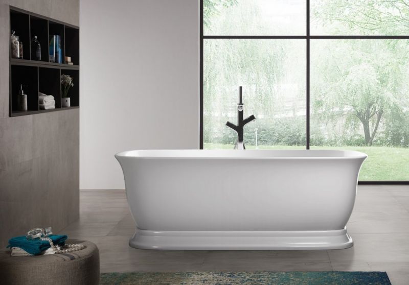 Ванна акриловая отдельностоящая BELBAGNO BB400