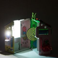 Бизиборд со светом Дом принцессы