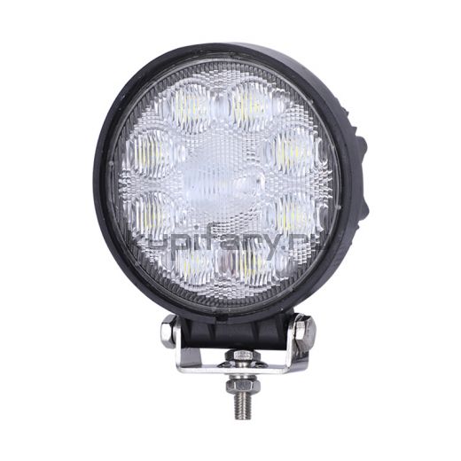 Круглая светодиодная фара PRO 27W 9 led Cree ближнего рабочего света