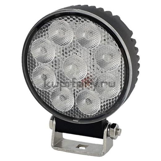 Круглая светодиодная фара рабочего света 36 Ватт 9 led Osram PRO light ip 68