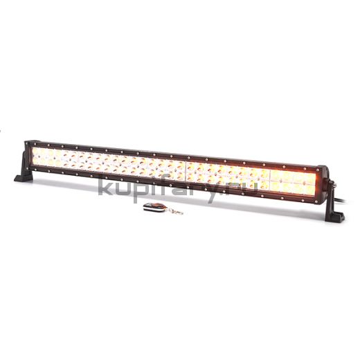 Светодиодная балка 180W 60led CREE двухрежимная желтый белый