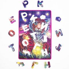 Деревянный пазл Тигренок