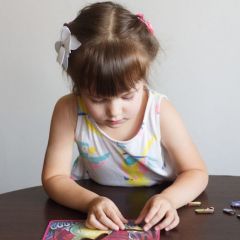 Деревянный пазл Тигренок