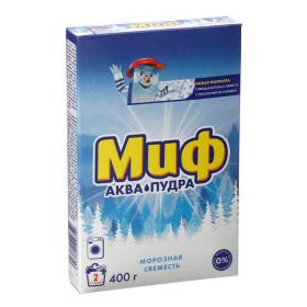 Стиральный порошок Миф, аква-пудра, 400 гр