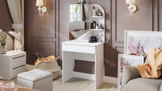 Стол туалетный «Майя» (Белый Ясень)