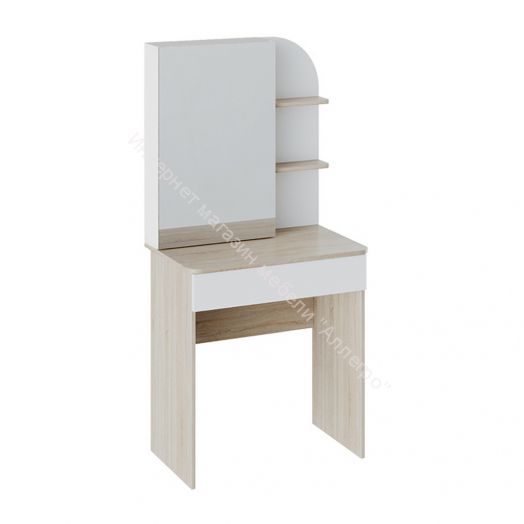 Стол туалетный «Майя» (Дуб сонома/Белый ясень)