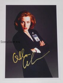 Автограф: Джиллиан Андерсон. Секретные материалы / The X Files