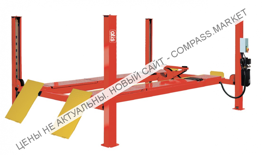 Подъемник четырехстоечный, 4 т. под 3D сход-развал ATIS A440A