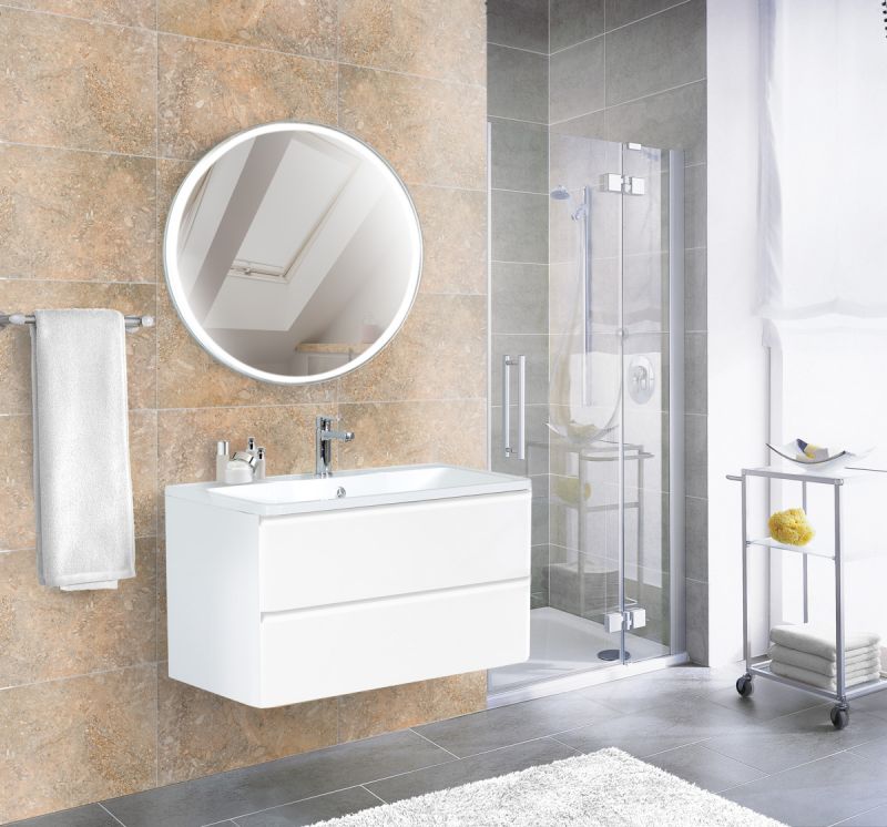 Тумба под раковину подвесная BelBagno ALBANO-1000-2C-SO-BL Bianco Lucido