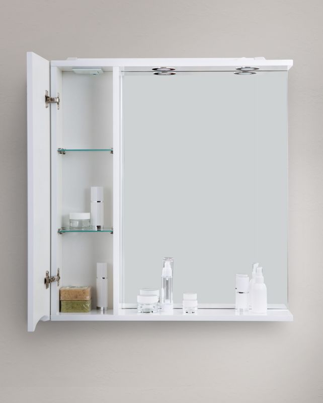 Шкаф подвесной BelBagno MARINO-SPC-600/750-1A-BL-P-L Bianco Lucido