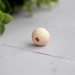 Бусины шарнирные деревянные, улей 12*13 мм (упаковка 10  шт)