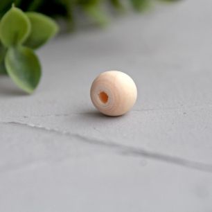 Бусины шарнирные деревянные, 10 мм (упаковка 10  шт)