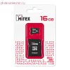 Карта памяти Mirex 16Gb microSDHC с SD-адаптером (UHS-I)