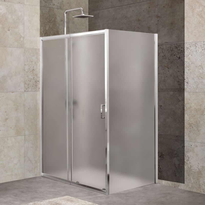 Душевой уголок BelBagno UNIQUE-AH-1-110/125-100-M-Cr