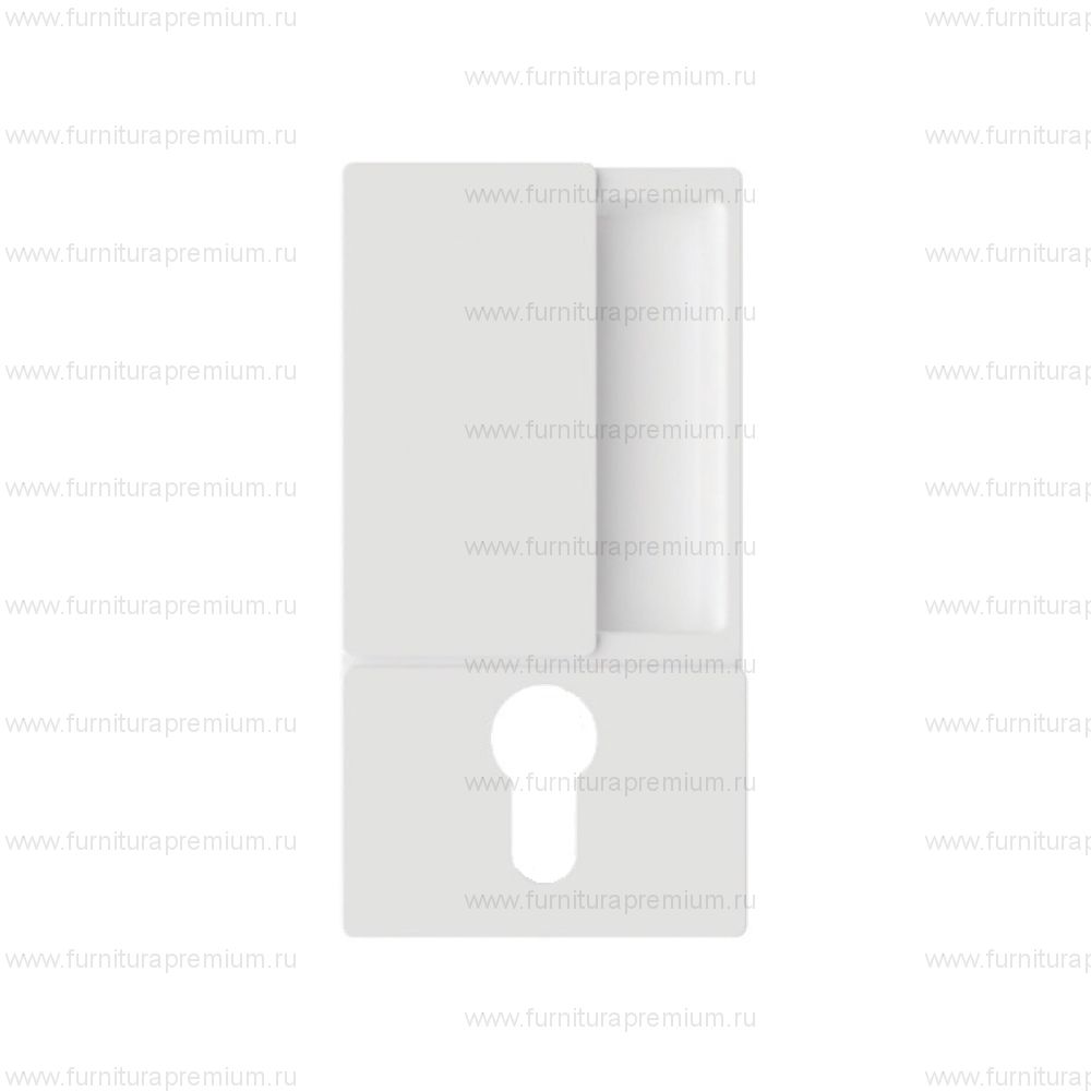 Ручка AGB WAVE B30003.00 для распашных дверей c замком под цилиндр