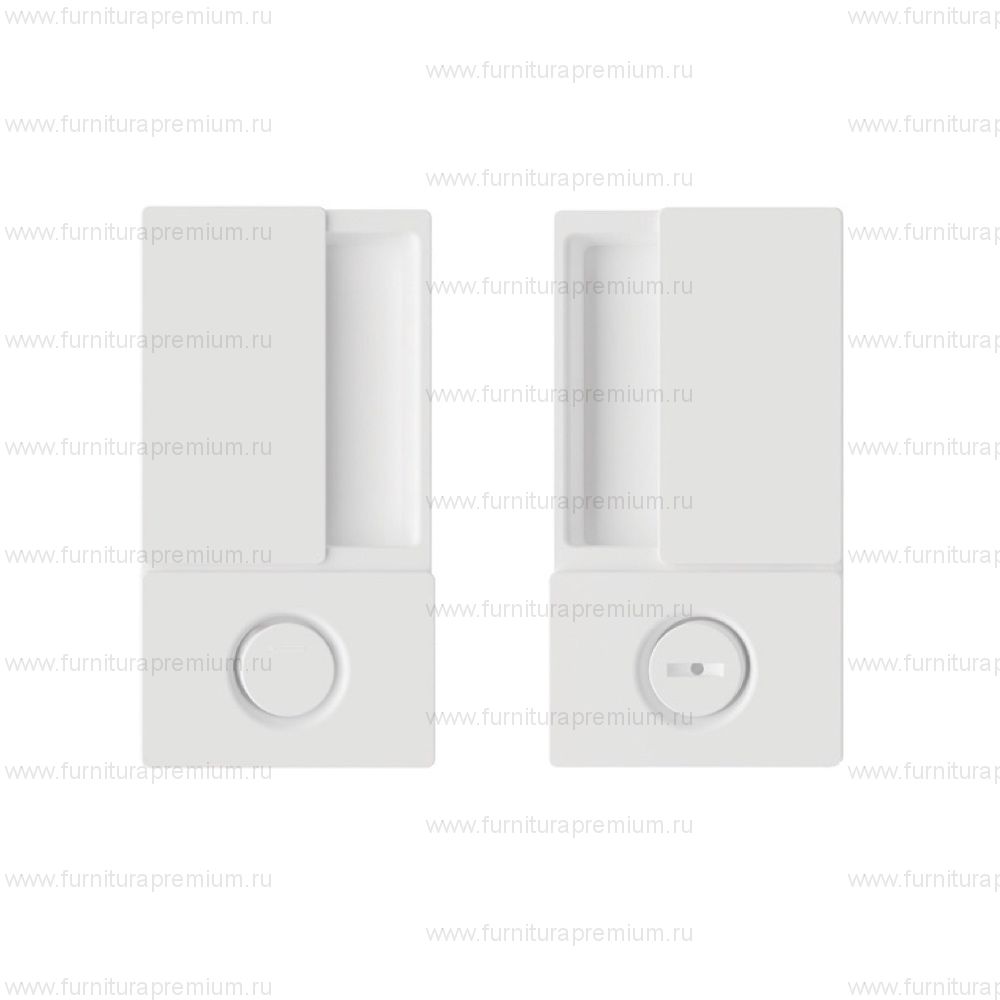 Ручка AGB WAVE B30002.02 для раздвижных дверей c замком под фиксатор