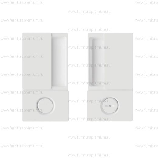 Ручка AGB WAVE B30002.02 для раздвижных дверей c замком под фиксатор