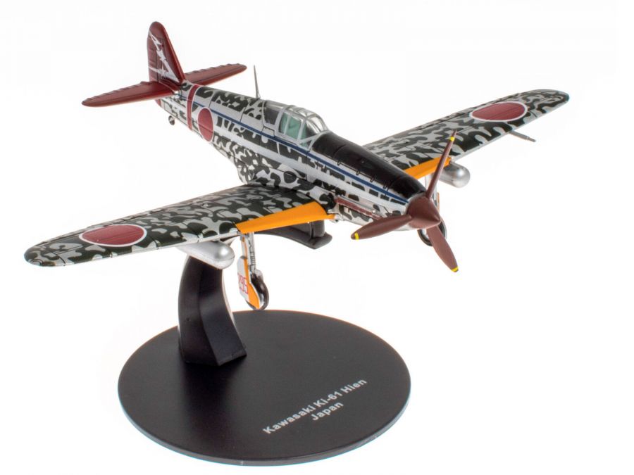 Японский истребитель Kawasaki Ki-61 Hien в масштабе 1/72 IXO-DEAGOSTINI