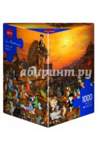 Puzzle-1000 "Кошки в Париже" (29750)