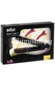 Набор стилиста с выпрямителем из 4-х предметов BRAUN SATIN HAIR (5869)