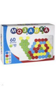 Мозаика (60 фишек, белое поле) (М-9584)