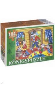 Puzzle-104 "Волк и семеро козлят" (ПК104-5339)