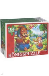 Puzzle-104 "Маша и медведь" (ПК104-7896)