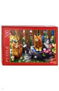 Puzzle-500 "КОТЯТА МЕЙН-КУН" (Ф500-5143)