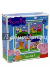 Пазл 4 в 1 "Peppa Pig. На отдыхе" (01599)