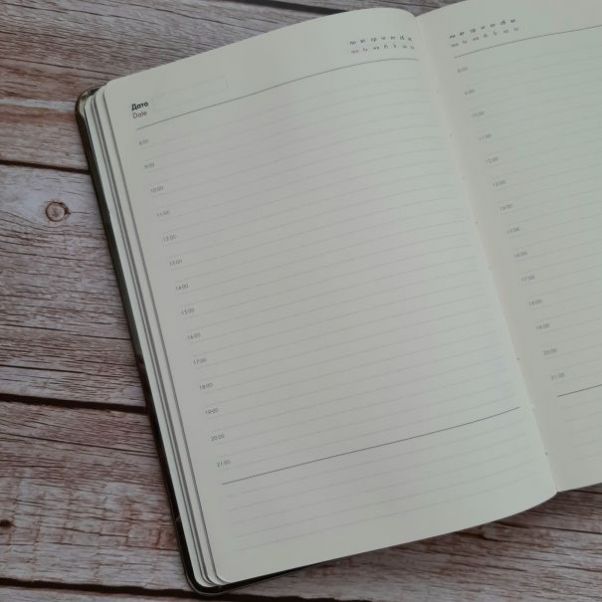 Ежедневник Montrose черный