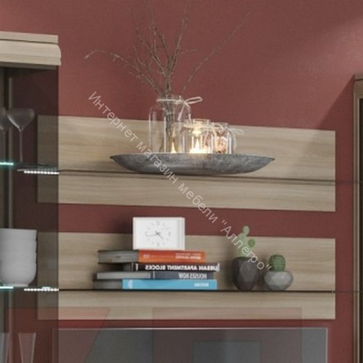 Полка ПЛ-2814 Гостиная Мелисса новая