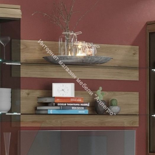 Полка ПЛ-2813 Гостиная Мелисса новая