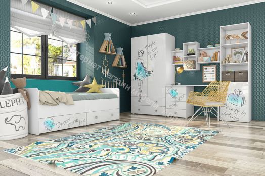 Шкаф 1-дверный Модерн - Стиль