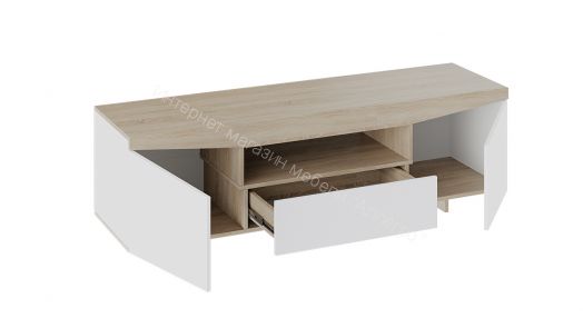 Тумба ТВ тип 1 (Белый Ясень/ Дуб Сонома)