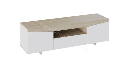 Тумба ТВ тип 1 (Белый Ясень/ Дуб Сонома)