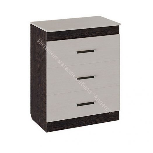 Комод со встроенной гладильной доской (Венге Цаво/Дуб Белфорт)