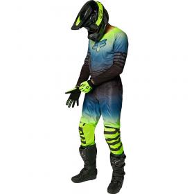 Fox Airline Reepz Black/Yellow (2022) джерси и штаны для мотокросса
