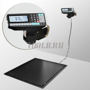 Масса-М 4D-PMF-15/12-2000-RP Весы платформенные электронные врезные с печатью этикеток