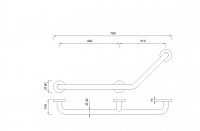 Поручень Cea Design MANIGLIONI DI SICUREZZA HDL 02 схема 2