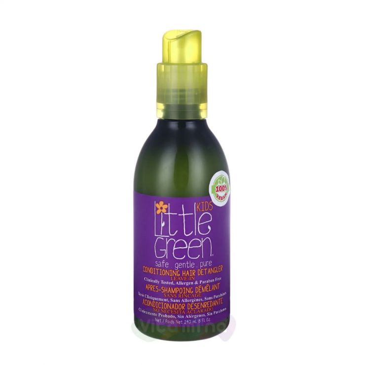 LITTLE GREEN KIDS Кондиционер несмываемый для облегчения расчесывания Conditioning Hair Detangler Leave-In, 240 мл