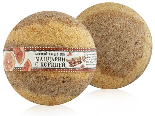 Клеона - Бурлящий шар "Мандарин с корицей" 200 г