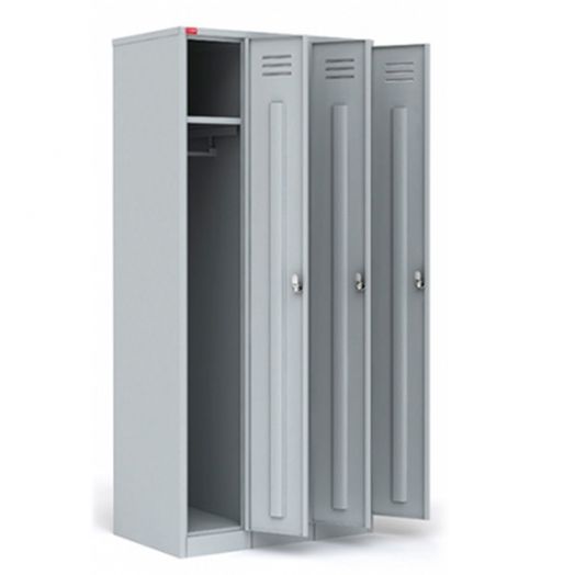 Шкаф металлический разборный трёхсекционный ШРМ - 33