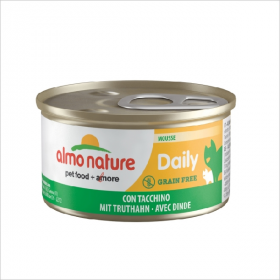 Влажный корм для кошек Almo Nature Daily Menu Turkey нежный мусс с индейкой